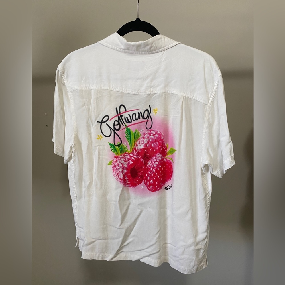 Golfwang / Tyler The Creator Raspberry Collared Shirt